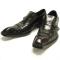 Fiesso Denim Black Casual Sneakers FI2002
